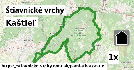 Kaštieľ, Štiavnické vrchy