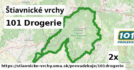 101 Drogerie, Štiavnické vrchy