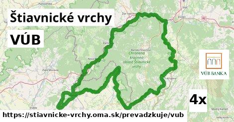 VÚB, Štiavnické vrchy