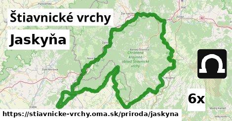 Jaskyňa, Štiavnické vrchy