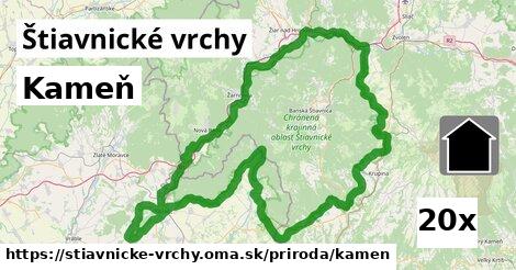 Kameň, Štiavnické vrchy