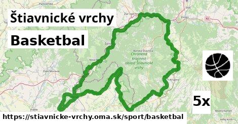 Basketbal, Štiavnické vrchy