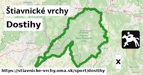 Dostihy, Štiavnické vrchy