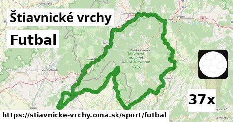 Futbal, Štiavnické vrchy