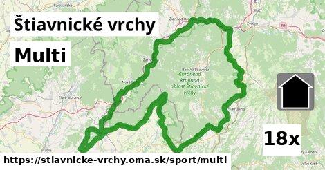 Multi, Štiavnické vrchy