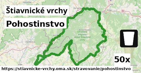 Pohostinstvo, Štiavnické vrchy