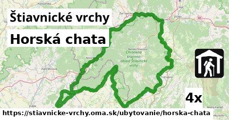 Horská chata, Štiavnické vrchy