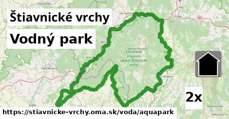 Vodný park, Štiavnické vrchy