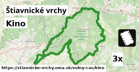 Kino, Štiavnické vrchy