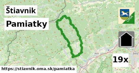 pamiatky v Štiavnik