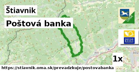 Poštová banka v Štiavnik