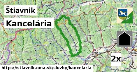 kancelária v Štiavnik