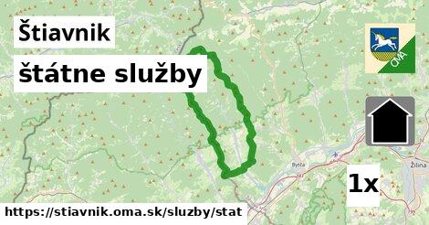 štátne služby, Štiavnik