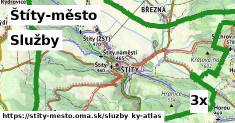 služby v Štíty-město