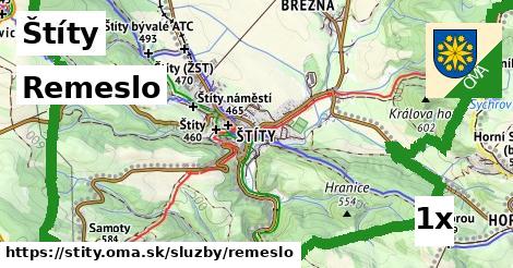 Remeslo, Štíty