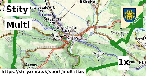 Multi, Štíty
