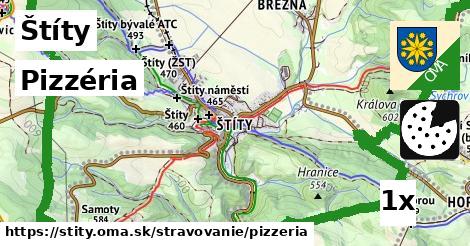 pizzéria v Štíty