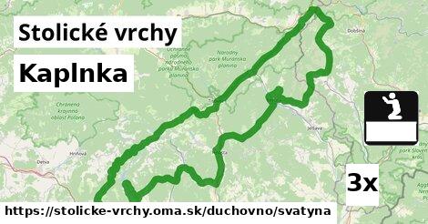 Kaplnka, Stolické vrchy