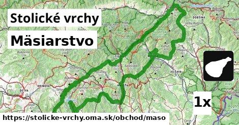 Mäsiarstvo, Stolické vrchy