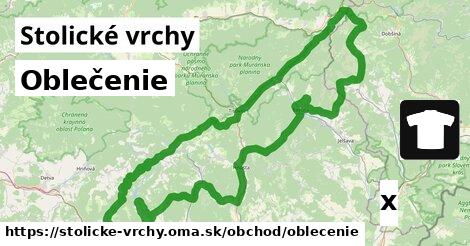 Oblečenie, Stolické vrchy