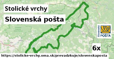 Slovenská pošta, Stolické vrchy