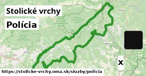 Polícia, Stolické vrchy