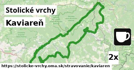 Kaviareň, Stolické vrchy