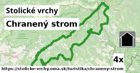 Chranený strom, Stolické vrchy