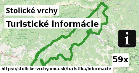 Turistické informácie, Stolické vrchy