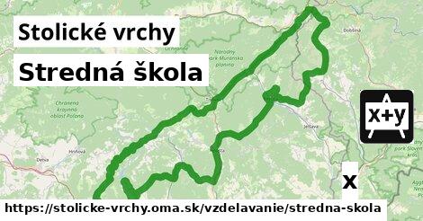 Stredná škola, Stolické vrchy