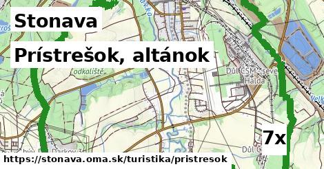 Prístrešok, altánok, Stonava