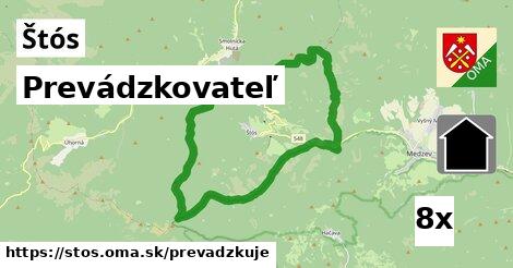 prevádzkovateľ v Štós