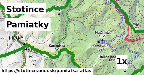 pamiatky v Stotince