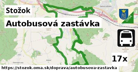 Autobusová zastávka, Stožok