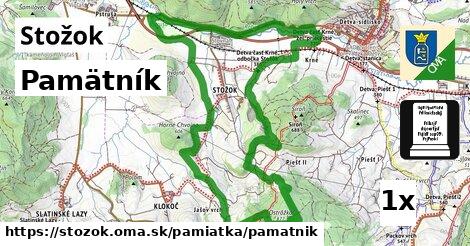 Pamätník, Stožok