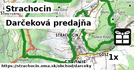 darčeková predajňa v Strachocin