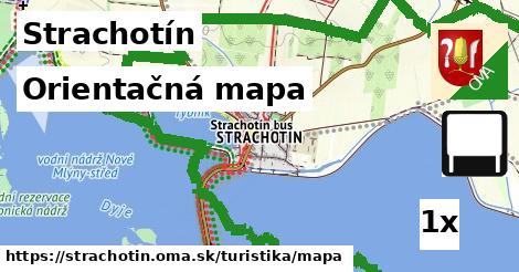 Orientačná mapa, Strachotín