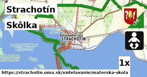 Skôlka, Strachotín