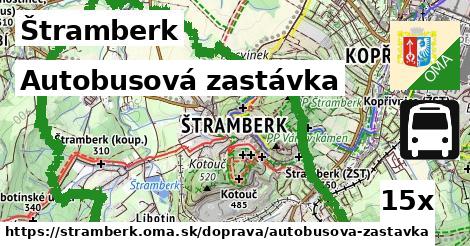 Autobusová zastávka, Štramberk