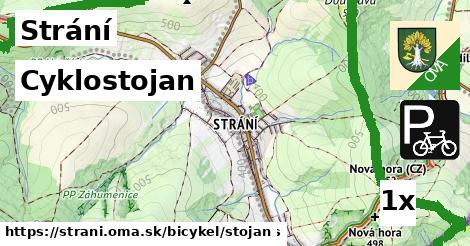 Cyklostojan, Strání