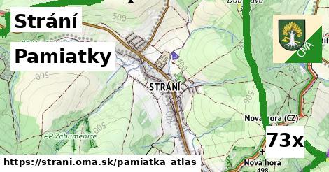 pamiatky v Strání