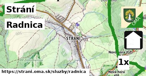 Radnica, Strání