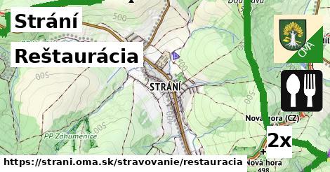 Reštaurácia, Strání