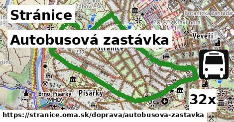 Autobusová zastávka, Stránice