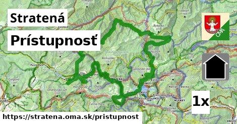prístupnosť v Stratená