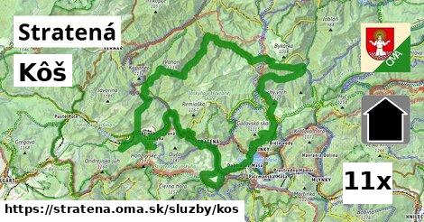 Kôš, Stratená