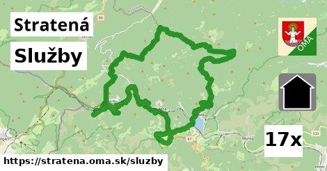 služby v Stratená