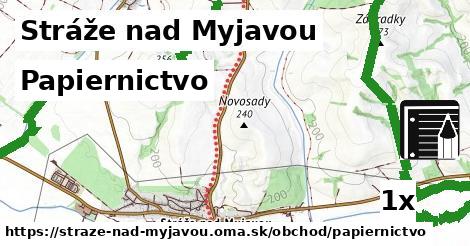 Papiernictvo, Stráže nad Myjavou