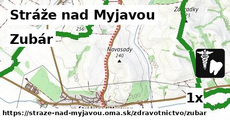 Zubár, Stráže nad Myjavou