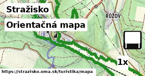 Orientačná mapa, Stražisko